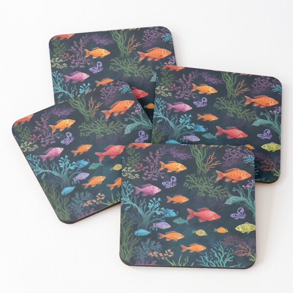Item preview, Sea organisms and coral reef ecosystem design print design  designed and sold by Anshu3813.