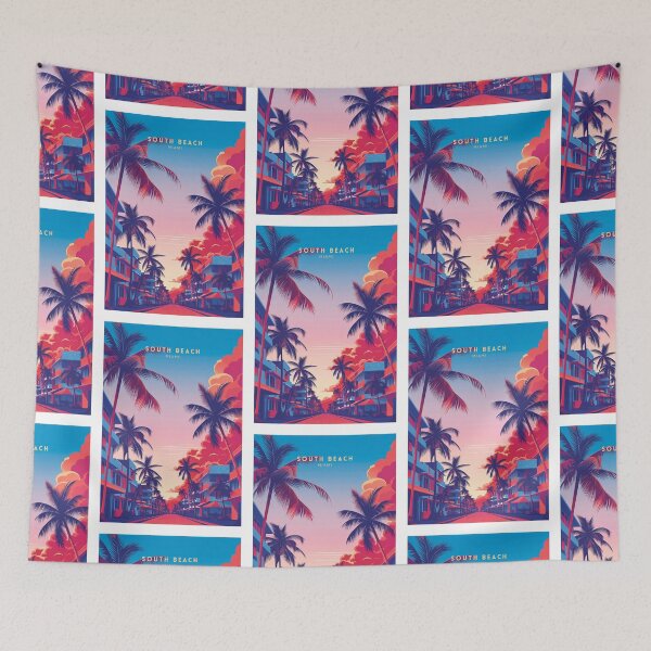 Item preview, South Beach Splendor: Miami designed and sold by NeuralVibe.