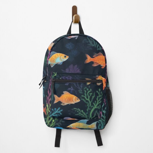 Item preview, Sea organisms and coral reef ecosystem print design designed and sold by Anshu3813.