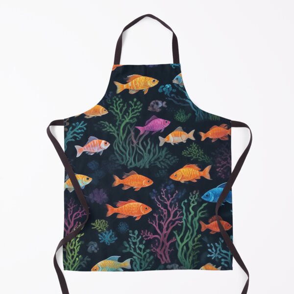 Item preview, Sea organisms and coral reef ecosystem print design designed and sold by Anshu3813.