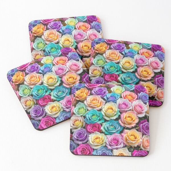 Item preview, Colorful Picture of a Group of Rose Flowers designed and sold by Petalandfur.