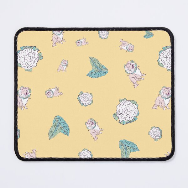Item preview, Cauliflower Canine Craze Collieflower Seamless Pattern designed and sold by SPIRIMAL.