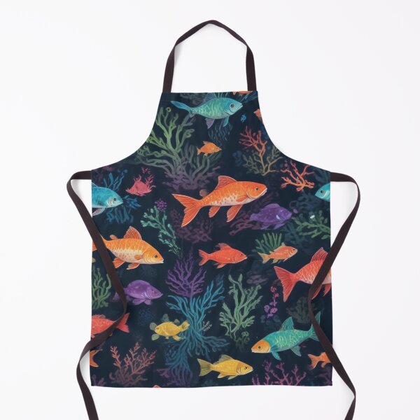 Item preview, Sea organisms and coral reef ecosystem print design  designed and sold by Anshu3813.
