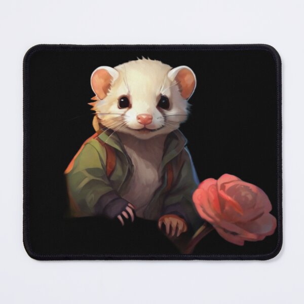 Item preview, Overjoyed Chibi Ferret designed and sold by products4urduke.