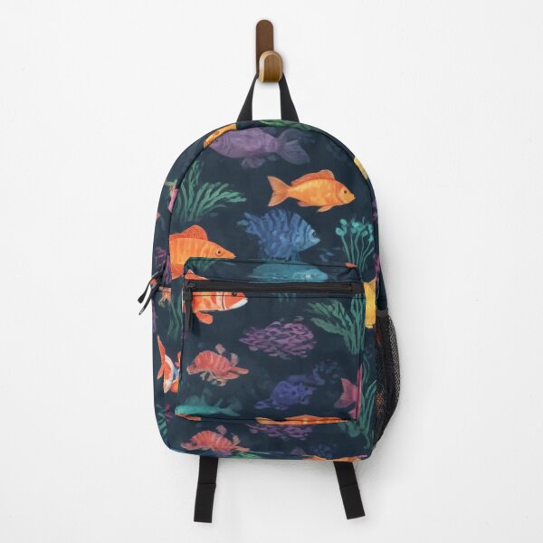 Item preview, Sea organisms and coral reef ecosystem print design designed and sold by Anshu3813.