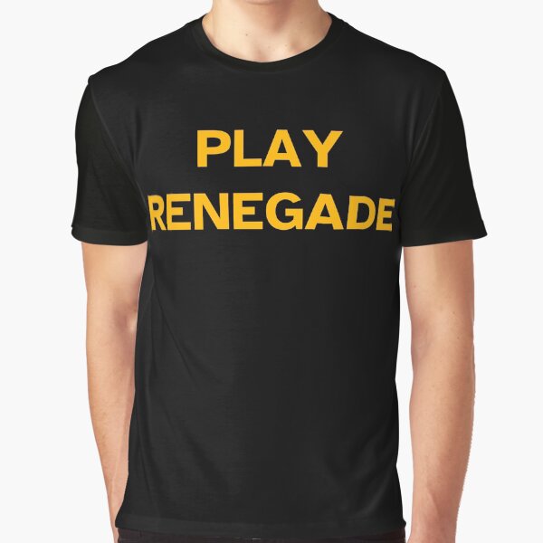 Item preview, Play Renegade: Pittsburgh Theme designed and sold by fazrshop.