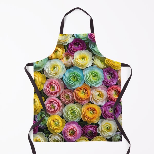 Item preview, Colorful Picture of a Group of Ranunculus Flowers designed and sold by Petalandfur.