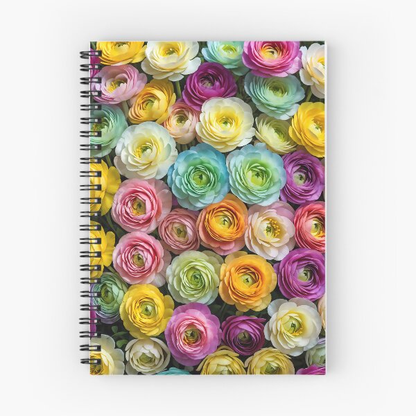 Item preview, Colorful Picture of a Group of Ranunculus Flowers designed and sold by Petalandfur.