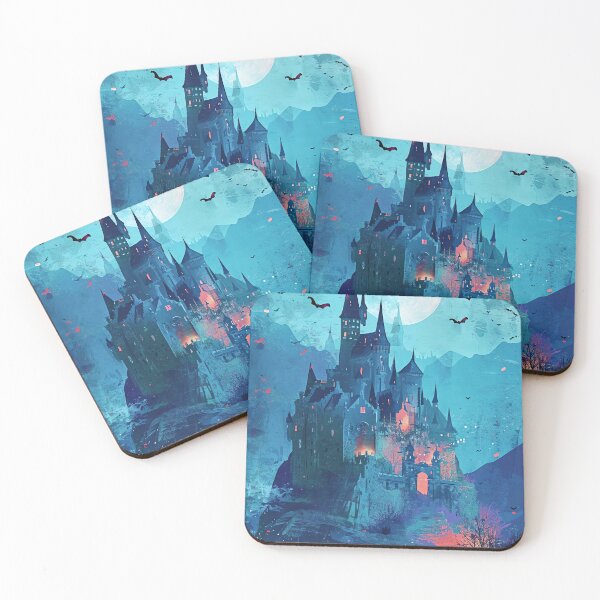 Item preview, Moonlit Bat Castle designed and sold by cute-animals99.