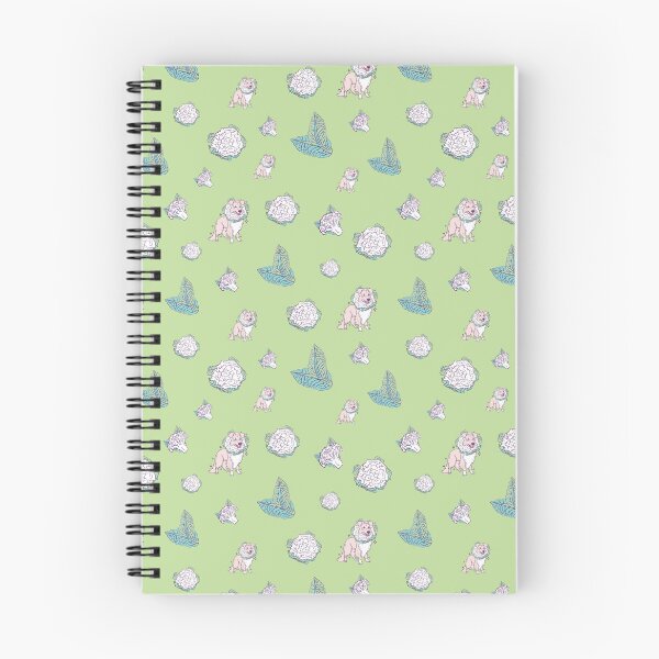 Item preview, Collieflower Meadow Collie Cauliflower Seamless Pattern designed and sold by SPIRIMAL.