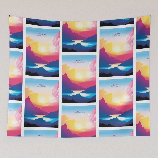 Item preview, Tahiti Paradise: French Polynesia designed and sold by NeuralVibe.