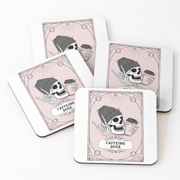 Item preview, Caffeine Dose Tarot Card: Coffee Lovers designed and sold by WeMerch-Art.