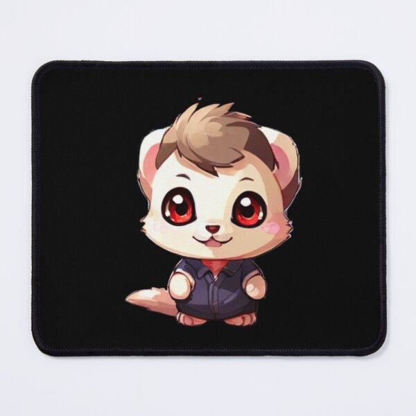 Item preview, Overjoyed Chibi Ferret designed and sold by products4urduke.