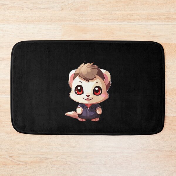 Item preview, Overjoyed Chibi Ferret designed and sold by products4urduke.