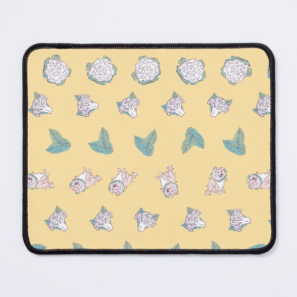 Item preview, Cauliflower Canine Collieflower Seamless Pattern designed and sold by SPIRIMAL.
