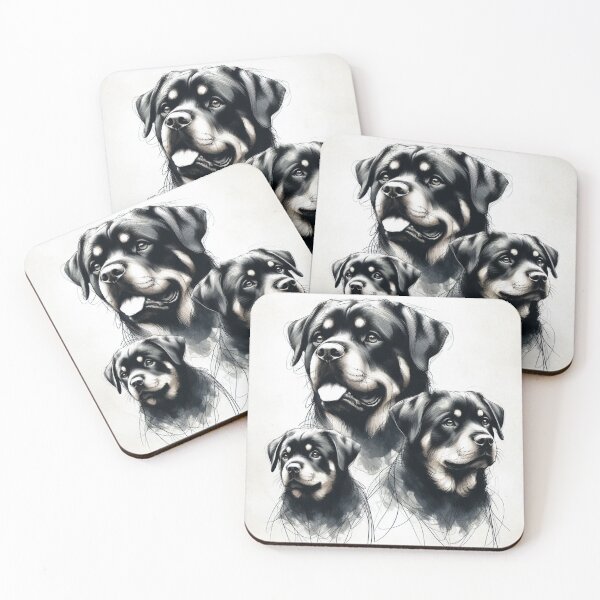 Item preview, Rottweilers Family designed and sold by 123ks.