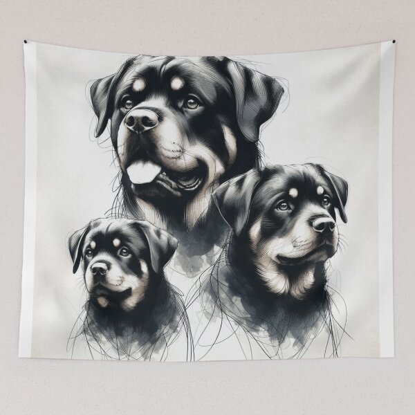 Item preview, Rottweilers Family designed and sold by 123ks.