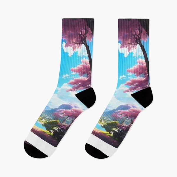 Item preview, Peaceful & happy anime world designed and sold by K1ndo.