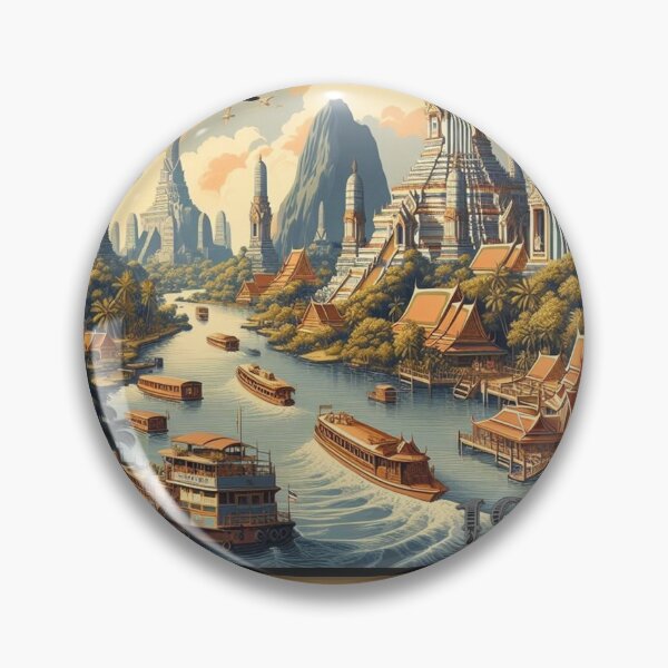 Item preview, Welcome to the Land of Smiles, Fly Thailand designed and sold by Artwear-art for life.