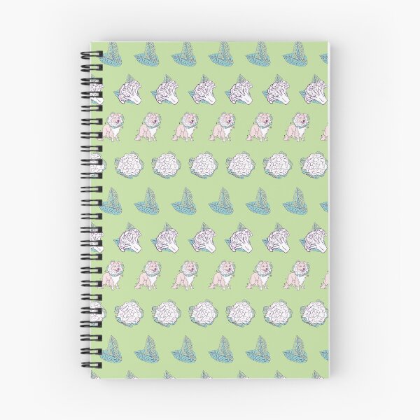 Item preview, Collieflower Dreamscape Collie Cauliflower Seamless Pattern designed and sold by SPIRIMAL.