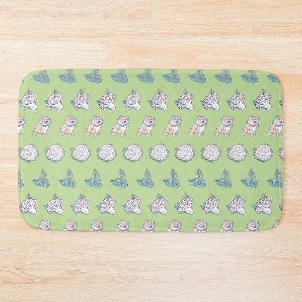 Item preview, Collieflower Dreamscape Collie Cauliflower Seamless Pattern designed and sold by SPIRIMAL.