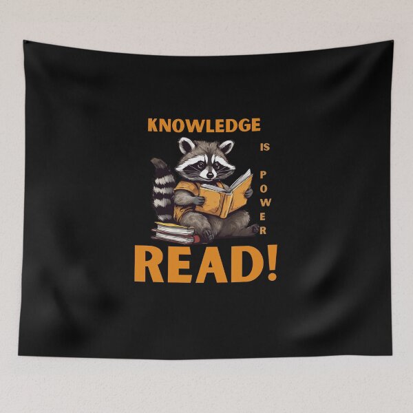 Item preview, Knowledge is power read! designed and sold by ConradoBullhead.