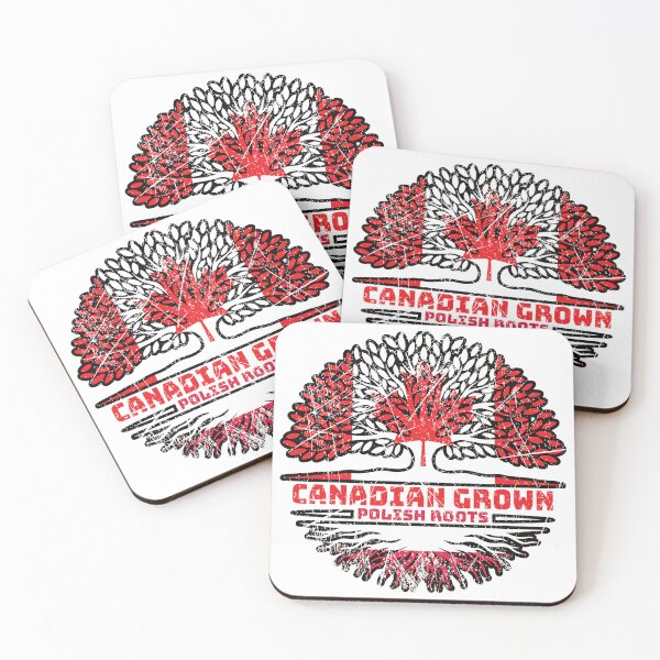 Item preview, Poland Polish Canadian Canada Tree Roots Flag designed and sold by FlagX.