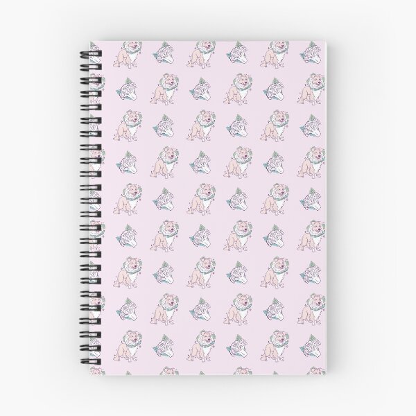 Item preview, Cauliflower Collie Parade Seamless Pattern designed and sold by SPIRIMAL.