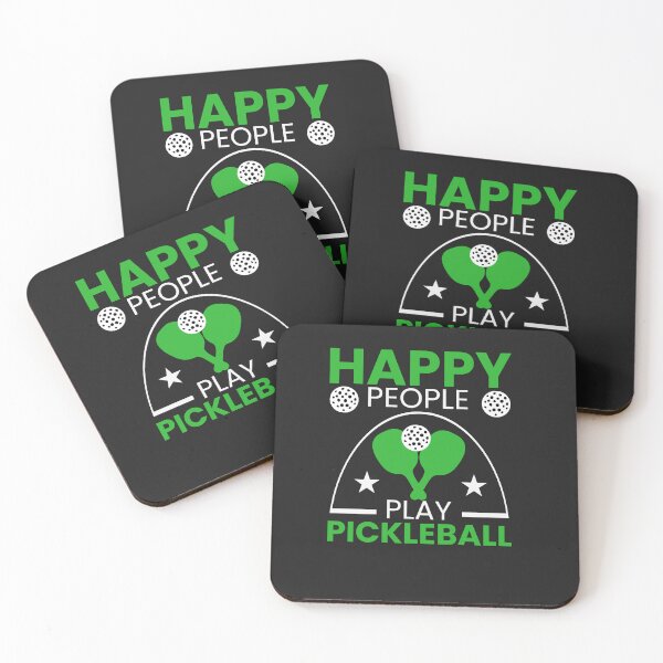 Item preview, Happy People Play Pickleball Vibes  designed and sold by Craft99.