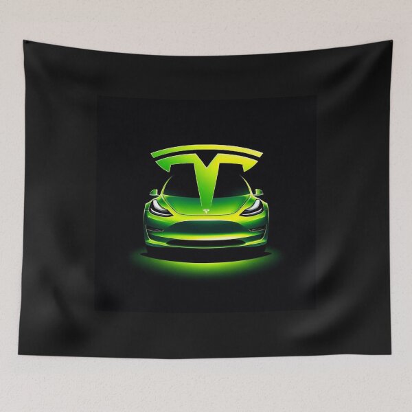 Item preview, Tesla logo designed and sold by TEEJAMBOREE.