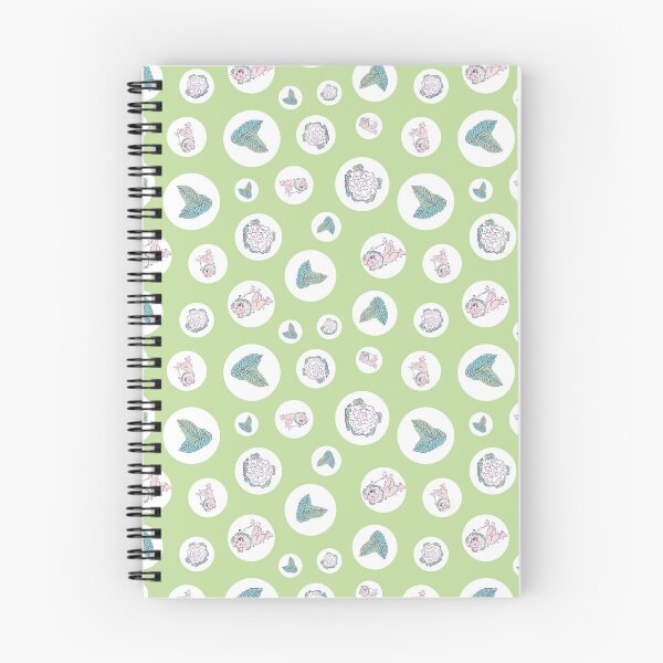 Item preview, Bubbly Cauliflower Collie Seamless Pattern designed and sold by SPIRIMAL.
