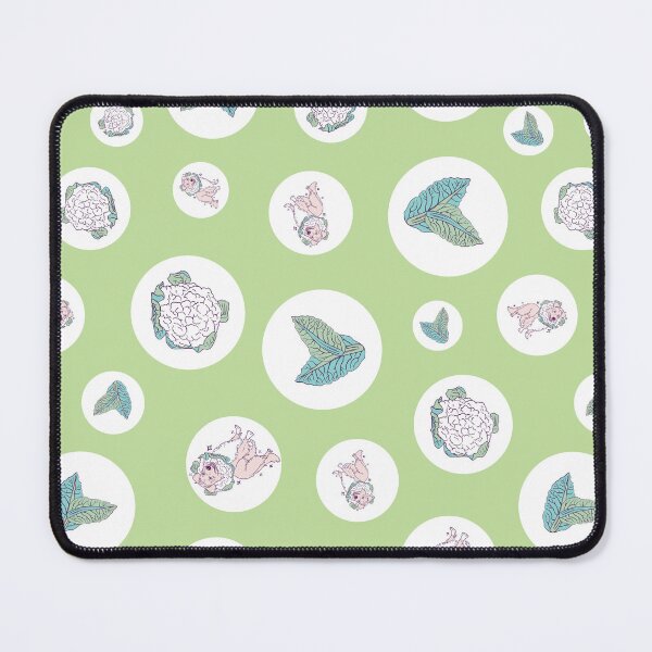 Item preview, Bubbly Cauliflower Collie Seamless Pattern designed and sold by SPIRIMAL.