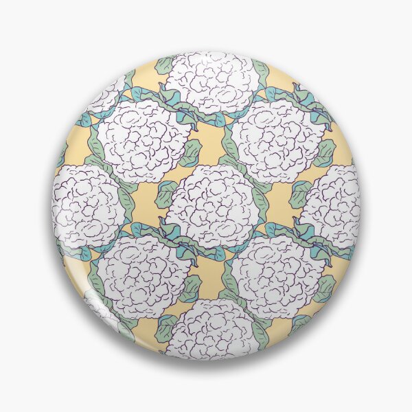 Item preview, Cauliflower Bloom Seamless Pattern designed and sold by SPIRIMAL.