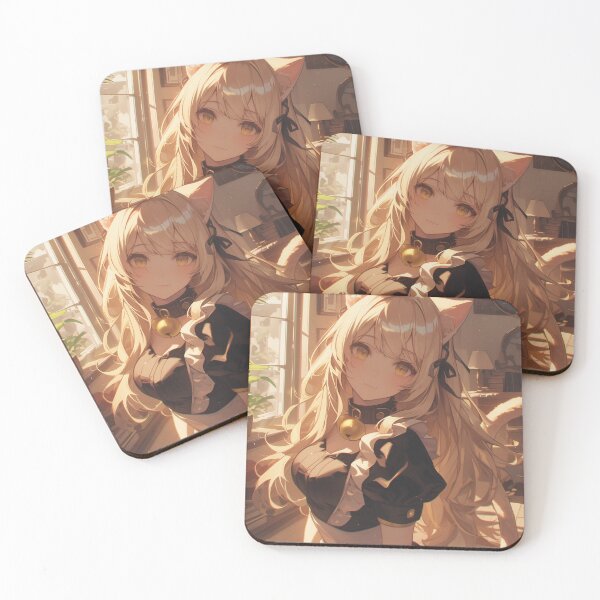 Item preview, a cute cat-eared girl designed and sold by Kawai Anime Shop.