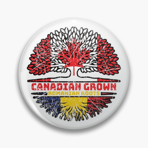 Item preview, Romania Romanian Canadian Canada Tree Roots Flag designed and sold by FlagX.