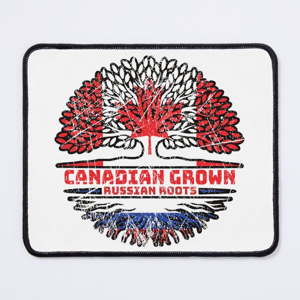 Item preview, Russia Russian Canadian Canada Tree Roots Flag designed and sold by FlagX.