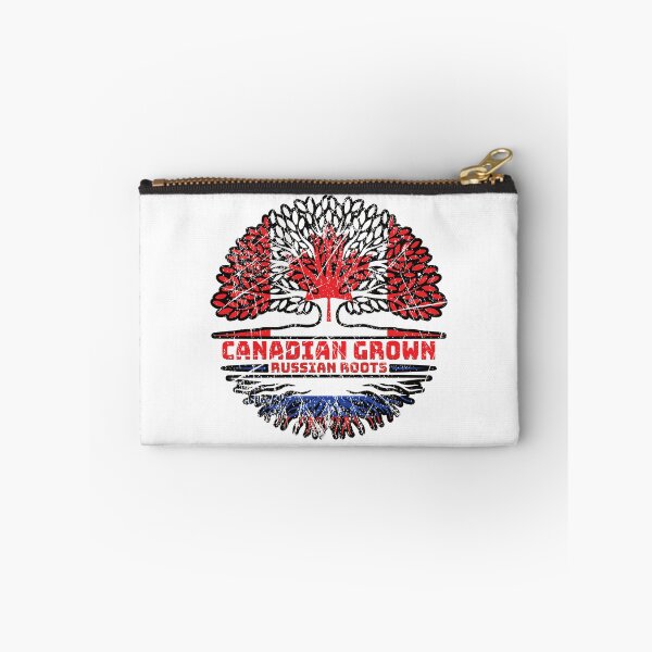 Item preview, Russia Russian Canadian Canada Tree Roots Flag designed and sold by FlagX.