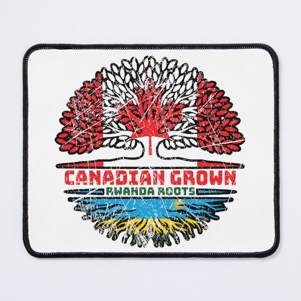 Item preview, Rwanda Rwandan Canadian Canada Tree Roots Flag designed and sold by FlagX.