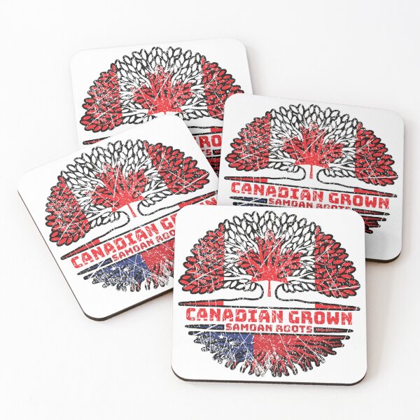 Item preview, Samoa Samoan Canadian Canada Tree Roots Flag designed and sold by FlagX.