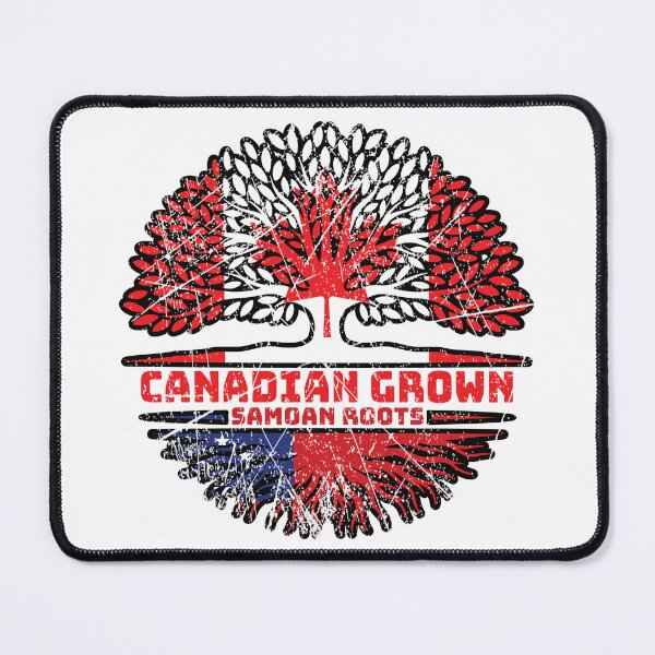 Item preview, Samoa Samoan Canadian Canada Tree Roots Flag designed and sold by FlagX.