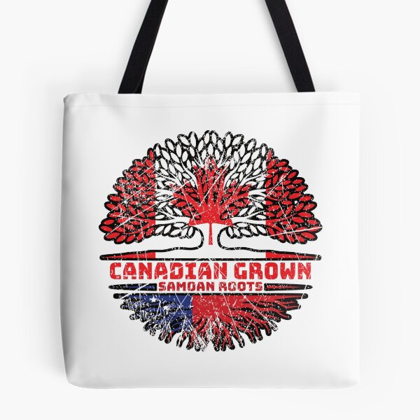 Item preview, Samoa Samoan Canadian Canada Tree Roots Flag designed and sold by FlagX.