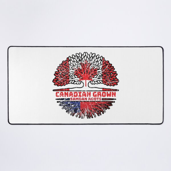 Item preview, Samoa Samoan Canadian Canada Tree Roots Flag designed and sold by FlagX.
