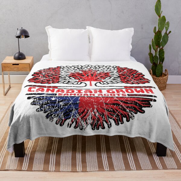 Item preview, Samoa Samoan Canadian Canada Tree Roots Flag designed and sold by FlagX.