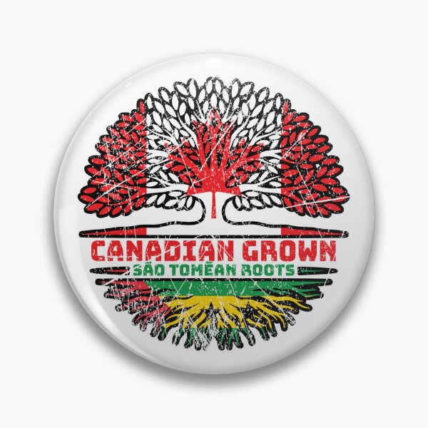 Item preview, Sao Tome and Principe Sao Tomean Canadian Canada Tree Roots Flag designed and sold by FlagX.