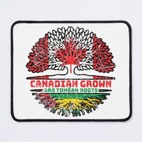 Item preview, Sao Tome and Principe Sao Tomean Canadian Canada Tree Roots Flag designed and sold by FlagX.