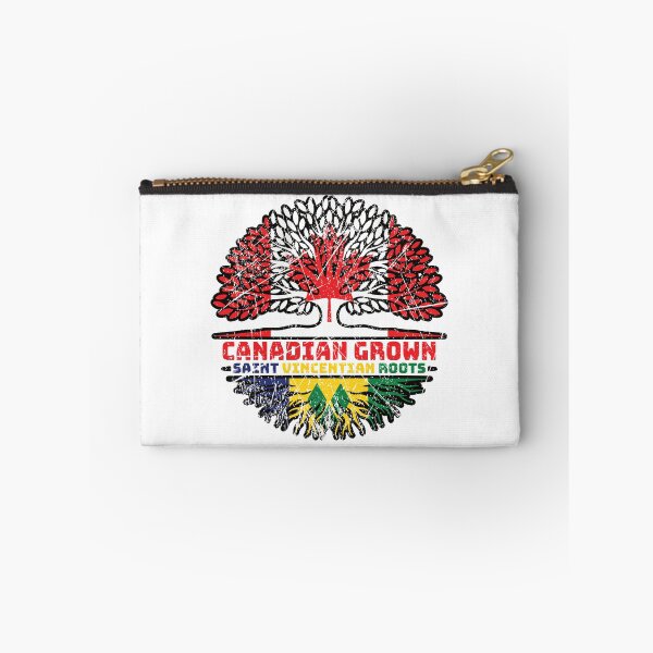 Item preview, Saint Vincent and the Grenadines Saint Vincentian Canadian Canada Tree Roots Flag designed and sold by FlagX.