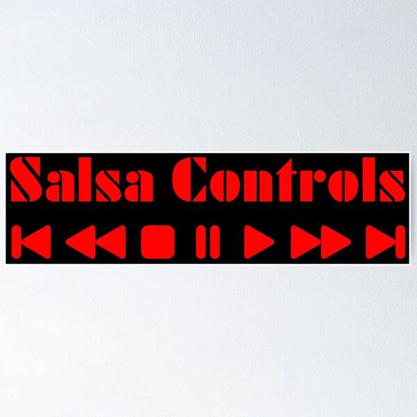 Item preview, Salsa Controls - Red Logo designed and sold by 108dragons.