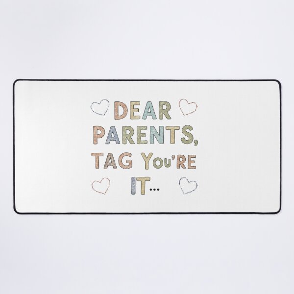 Item preview, Gift Retro Dear Parents TAG you're it Testing Day Teacher Vintage for Test Day You Got This Testing Day Teacher designed and sold by Kiraz771s.