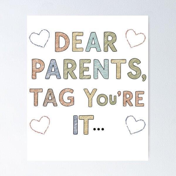 Item preview, Gift Retro Dear Parents TAG you're it Testing Day Teacher Vintage for Test Day You Got This Testing Day Teacher designed and sold by Kiraz771s.
