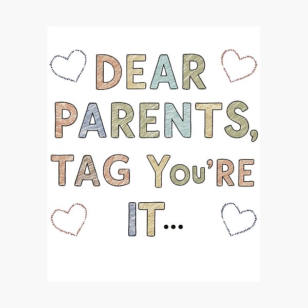 Item preview, Gift Retro Dear Parents TAG you're it Testing Day Teacher Vintage for Test Day You Got This Testing Day Teacher designed and sold by Kiraz771s.